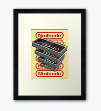 Nintendo Controller Framed Print