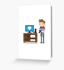 Nerd 4 Life Greeting Card