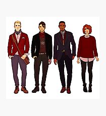 winter fashions caws crew Photographic Print