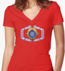 Matrixels Women's Fitted V-Neck T-Shirt