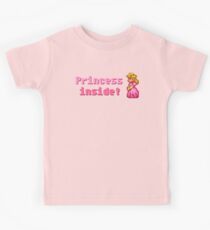 Prinzessin drinnen! Kinder T-Shirt