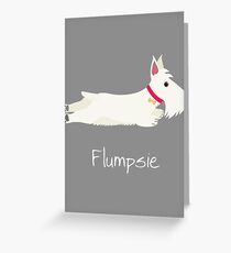 Flumpsie (Schnauzer) ©BonniePortraits.com Greeting Card