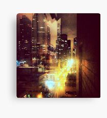 Just Down the Street Canvas Print