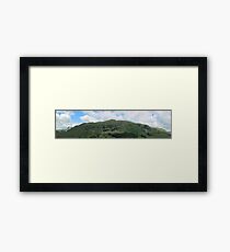 Lingmoor And The Langdales Panorama Framed Print