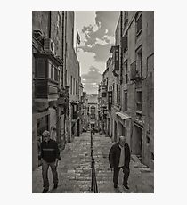 Pedestrians Photographic Print