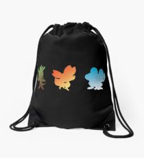 Pokemon X & Y Starters Drawstring Bag