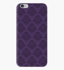 Tardis Damask - Purple iPhone Case