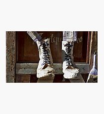 Boot And Brushes Photographic Print