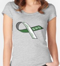 Sandy Hook Victims Names Ribbon Shirt / Hoodie Women's Fitted Scoop T-Shirt
