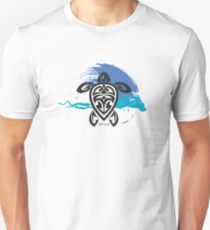 Tribal Turtle Maui Unisex T-Shirt