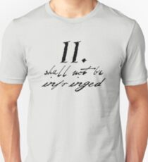 Second Amendment Simple Unisex T-Shirt