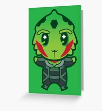 Drell assassin Greeting Card