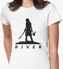 River Women's Fitted T-Shirt