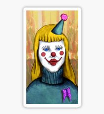 Cupcakes the clown Sticker