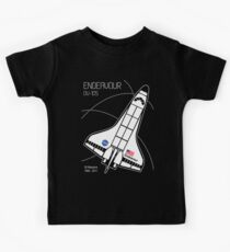 Raumfähre Endeavour Kinder T-Shirt
