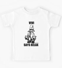 Vivi Says Relax - Transparent Kids Tee