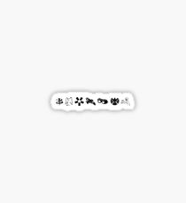 Whedonverse Logos Sticker