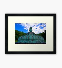 Showa Daibutsu (Great Image of Buddha) Framed Print
