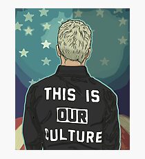 Pete Wentz - THIS IS OUR CULTURE Photographic Print