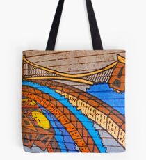 Modern Twisted Tote Bag