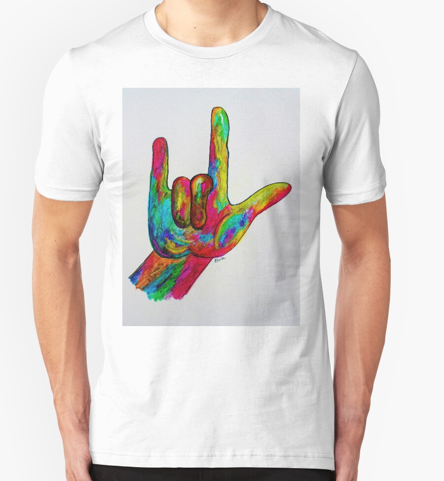 sign language t shirts