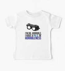 PH D in Horribleness A Baby Tee