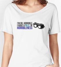 PhD in Horribleness B Women's Relaxed Fit T-Shirt