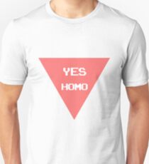 Yes, Homo Slim Fit T-Shirt