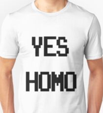 Yes, Homo. Slim Fit T-Shirt