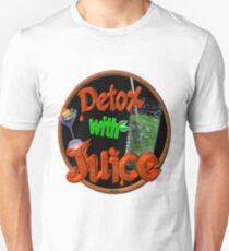 Detox with Juice by Valxart Unisex T-Shirt