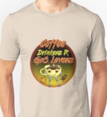 Coffee Drinkers are great lovers Valxart.com Unisex T-Shirt