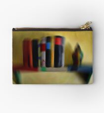 Bookshelf Zipper Pouch