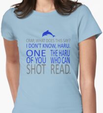 HE SHOT HARU Women's Fitted T-Shirt