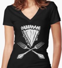 Pie(rate) Women's Fitted V-Neck T-Shirt