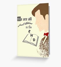 Eleventh Doctor Greeting Card