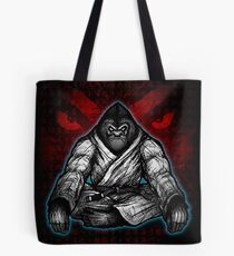 Black Belt Gorilla Tote Bag