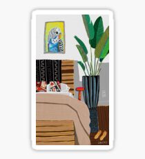 Budgie room Sticker