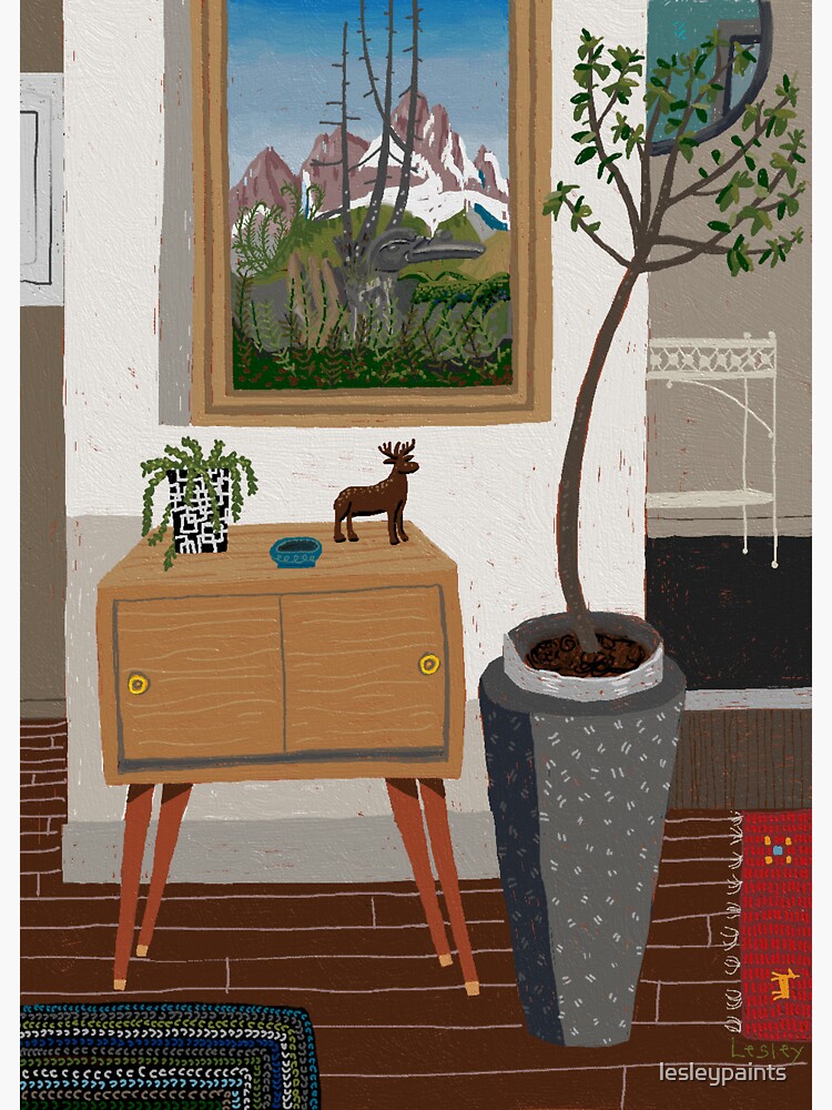 Townhouse entry by lesleypaints