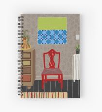 Red chair Spiral Notebook