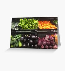 Vegetables Greeting Card