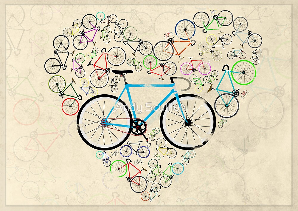 I Love My Bike by Andy Scullion
