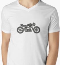 Triumph Bonneville - Cafe racer Men's V-Neck T-Shirt