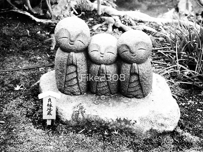"Small Japanese Statues" by Fike2308 Redbubble