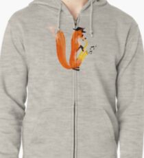 Jazzy Fox Zipped Hoodie