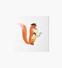 Jazzy Fox Art Board