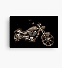 Victory Motorcycle Canvas Print