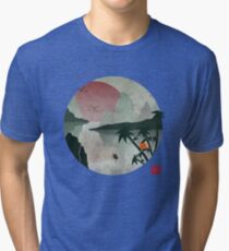 Camiseta de tejido mixto Dos de siete