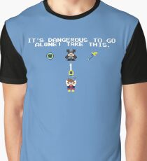 It's Dangerous in Kingdom Hearts Graphic T-Shirt