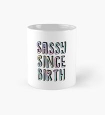 Taza Descarado desde el nacimiento