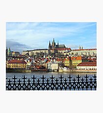 Prague - skyline with Castle district Photographic Print